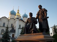 La magia del Kremlin de Kazan, en Rusia