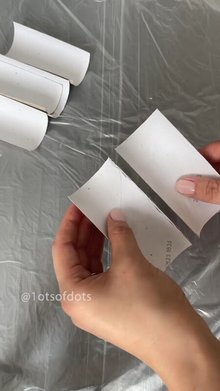 reutilizar rollos de papel higienico