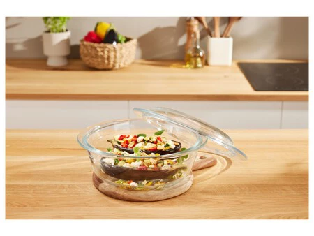 Molde Para Horno De Vidrio Con Tapadera Zoom 41