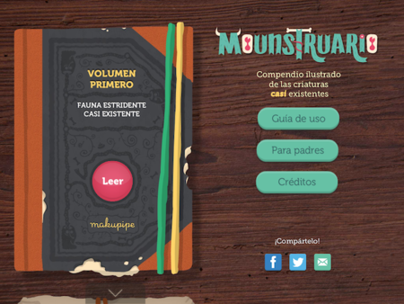 Mounstruarium, un entretenido libro de monstruos muy divertidos para los más jóvenes de la casa