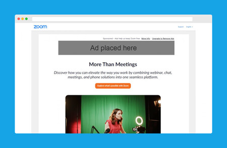 Zoom comenzará a añadir anuncios en la reuniones de los usuarios gratuitos: así funcionará