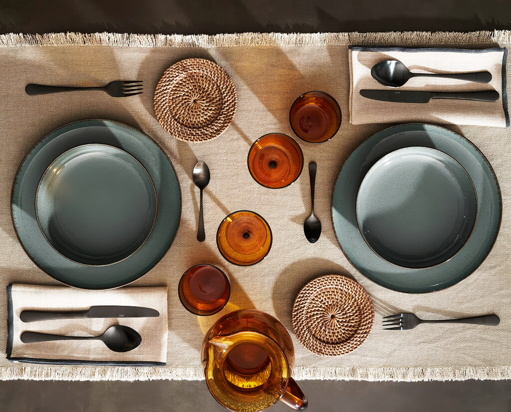 Parece de Zara Home, pero es de Alcampo: la vajilla moderna y atemporal perfecta para comer a diario con mucho estilo