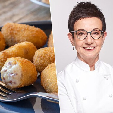 Carme Ruscalleda, chef: "El truco para lograr una masa de croquetas perfecta está en el sofrito. Debe llevar cebolla, puerro, chalota o ajo y perejil"