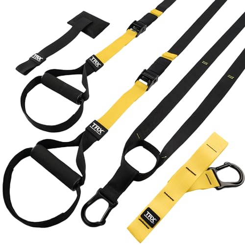 TRX All-in-One - Sistema de entrenamiento en suspensión - Versátil sistema de gimnasio en casa - Incluye acceso al club de entrenamiento TRX