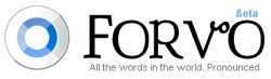 Forvo, directorio colaborativo de pronunciaciones de palabras en diferentes idiomas/categorías