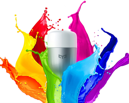 Bombilla inteligente Xiaomi Yeelight Color por 11,37 euros con este cupón