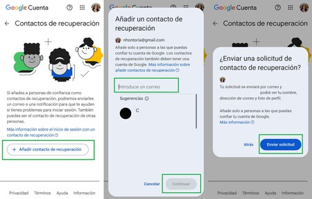 Contactos De Recuperacion 2