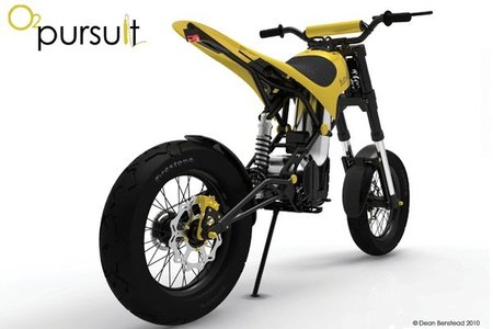 O2 Pursuit Concept: la moto de aire comprimido
