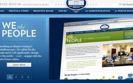 La Casa Blanca estrena web de peticiones