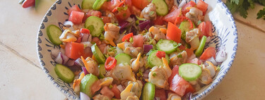 Ceviche de berberechos, el aperitivo más original para compartir entre amigos 