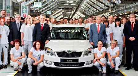 Škoda ha fabricado el Fabia número tres millones