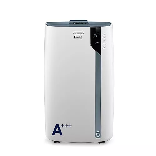 De'Longhi Pinguino PAC EX105+++, Aire Acondicionado Portátil con Tecnología EcoRealFeel