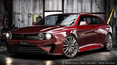 Lancia Delta Concept, ¿te imaginas un Integrale modernizado?