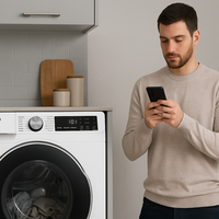 Con Smart Check ya no hace falta esperar al técnico: es la forma de entender lo que tu lavadora te quiere decir