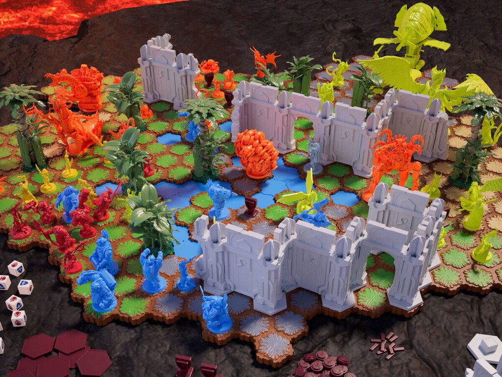 Adiós al regreso de HeroScape: el juego de mesa asimétrico de Hasbro fracasa en su crowdfunding 