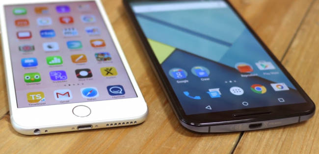 Nexus 6 Iphone 6 Plus
