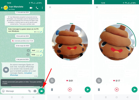 Whatsapp Android Videos