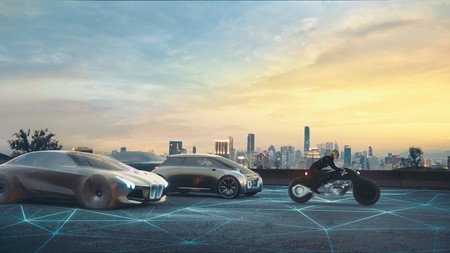 Así de idílica se imagina BMW la movilidad dentro de un siglo