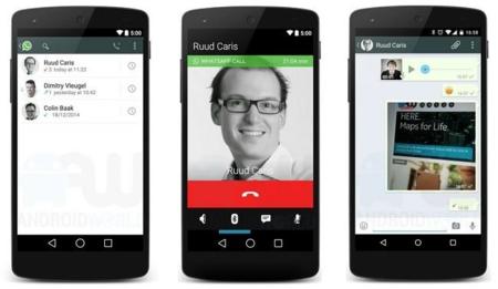 Llamadas por WhatsApp, esta es su apariencia en Android