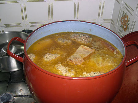 Receta de Carne de pobre para echar al cocido de garbanzos