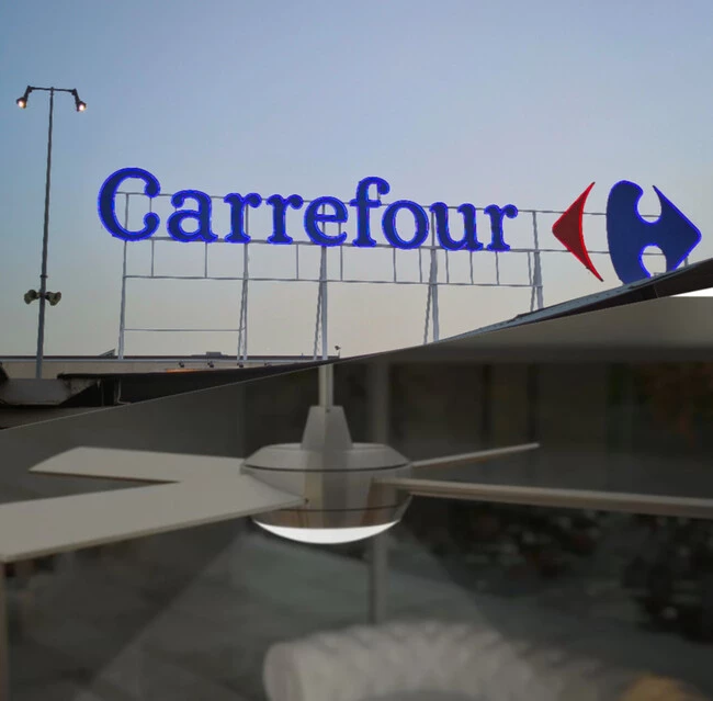 Carrefour Ventilador Techo