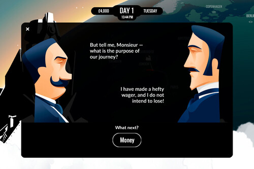 Viajar alrededor del mundo nunca es igual y 80 Days lo demuestra con una historia que cambia cada vez que te atreves a jugarlo