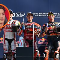 Luca Marini, piloto de MotoGP, tras el éxito arrollador de España: "Duele ver a seis españoles delante, claro que duele" 