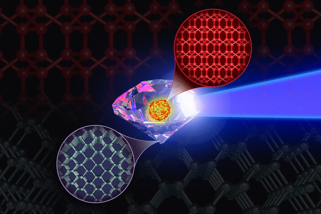 Hemos descubierto que los diamantes pueden compactarse aún más. El resultado es un material mucho más duro