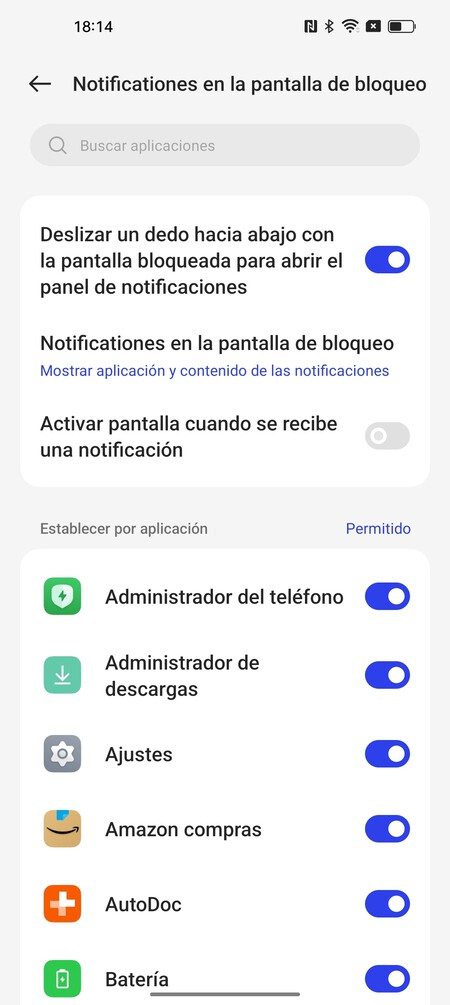 Notificaciones Bloqueo