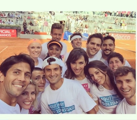 Todos a coger la raqueta solidaria en el Charity Day del 'Mutua Madrid Open'