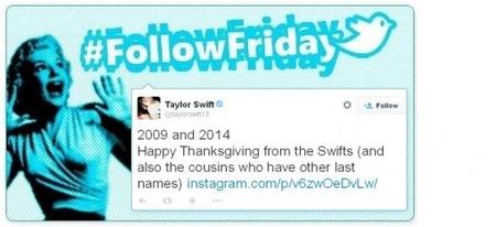 #FollowFriday de Poprosa: Y las celebrities celebraron Acción de Gracias