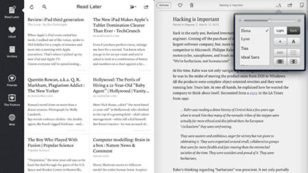 Actualización de Instapaper para una mejora general de la experiencia de uso