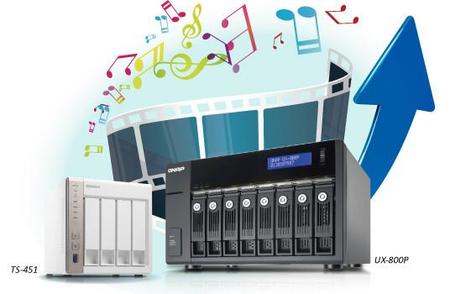 QNAP lanza la serie TS-x51 de TurboNAS para el hogar