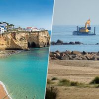 Portugal se está quedando sin playas en el Algarve, literalmente. Así que tiene un plan: mover dos millones de toneladas de arena 