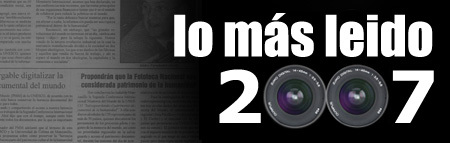 Lo más leido de 2007 en Xataka Foto