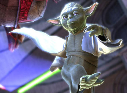 Galería de imágenes de Yoda y Darth Vader en 'Soul Calibur IV'