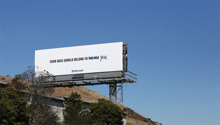 Las vallas publicitarias de BitTorrent contra la NSA, la imagen de la semana