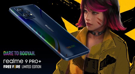 El Realme 9 Pro+ se viste de gala con una edición especial Free Fire