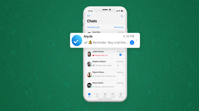 Whatsapp Recordatorios Notas Anydo