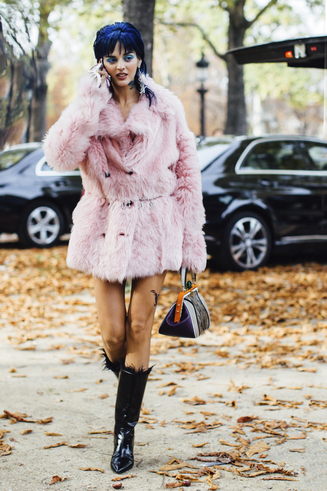 street style rosa san valentin