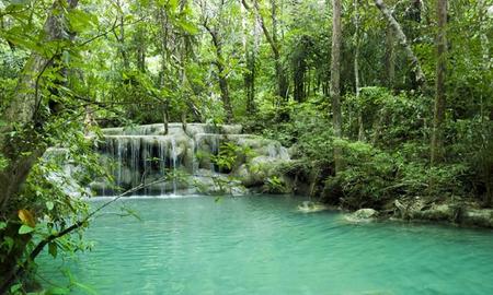 Las cataratas Erawan. Kanchanaburi, Tailandia (III)