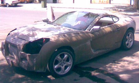 Coche ruso artesanal