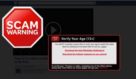 La última estafa de Facebook: un supuesto “vídeo impactante”
