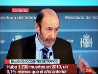 En 2010 descendió otra vez la siniestralidad vial