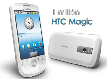 HTC alcanza el millón de Magics vendidas