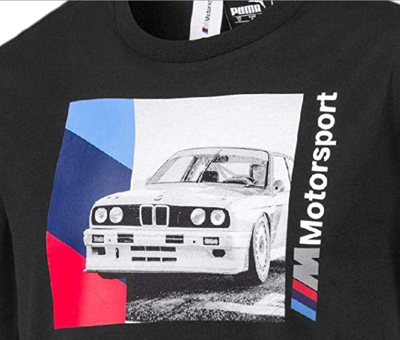 PUMA BMW MMS Graphic Camiseta Black