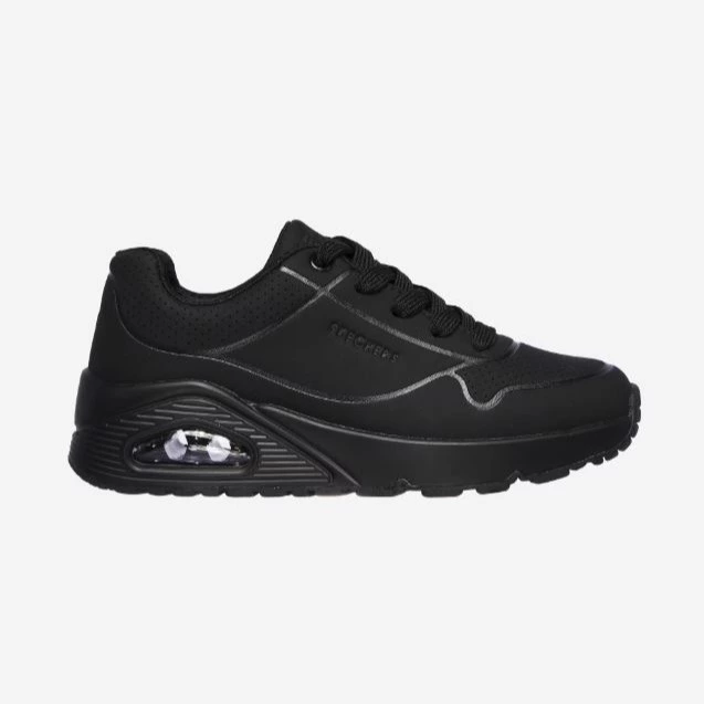 Zapatillas deportivas cordones Skechers Uno Stand Air Niños negro 