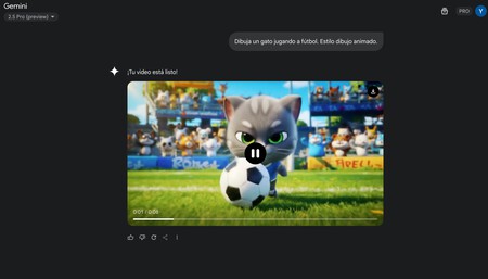 Created video