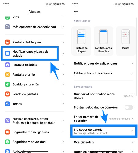 Hyperos Indicador Bateria