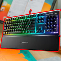 Amazon tiene en remate el teclado mecánico con RGB y reposamuñecas que necesitan los gamers de PC: SteelSeries Apex 3 